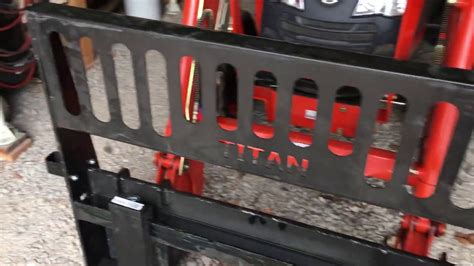 titan pro series pallet fork